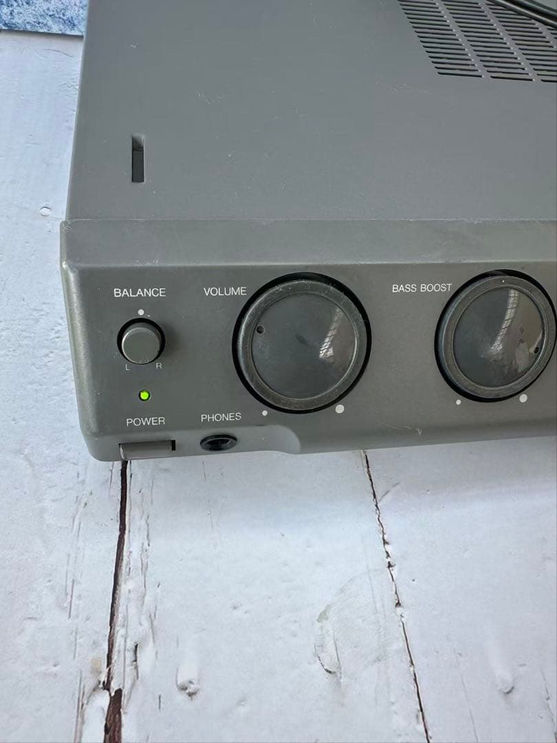 NEC AMP-30ステレオアンプ　 ロムロムアンプ 通電のみ