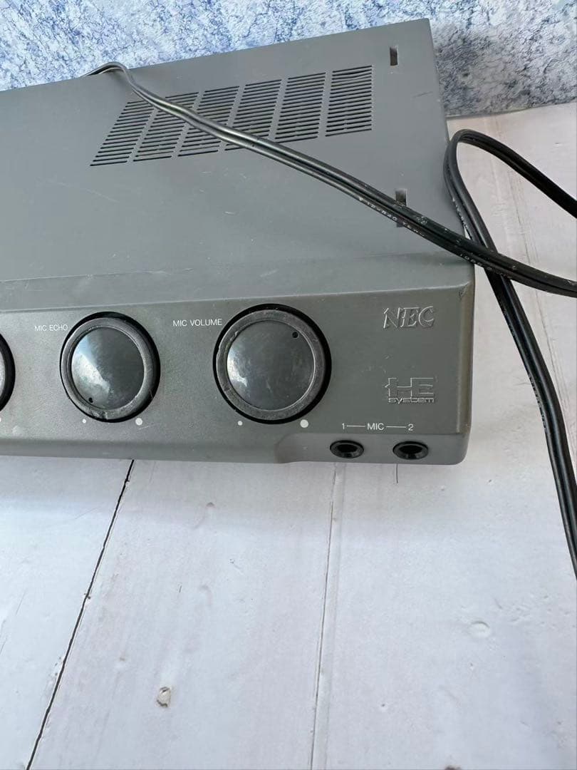 NEC AMP-30ステレオアンプ　 ロムロムアンプ 通電のみ
