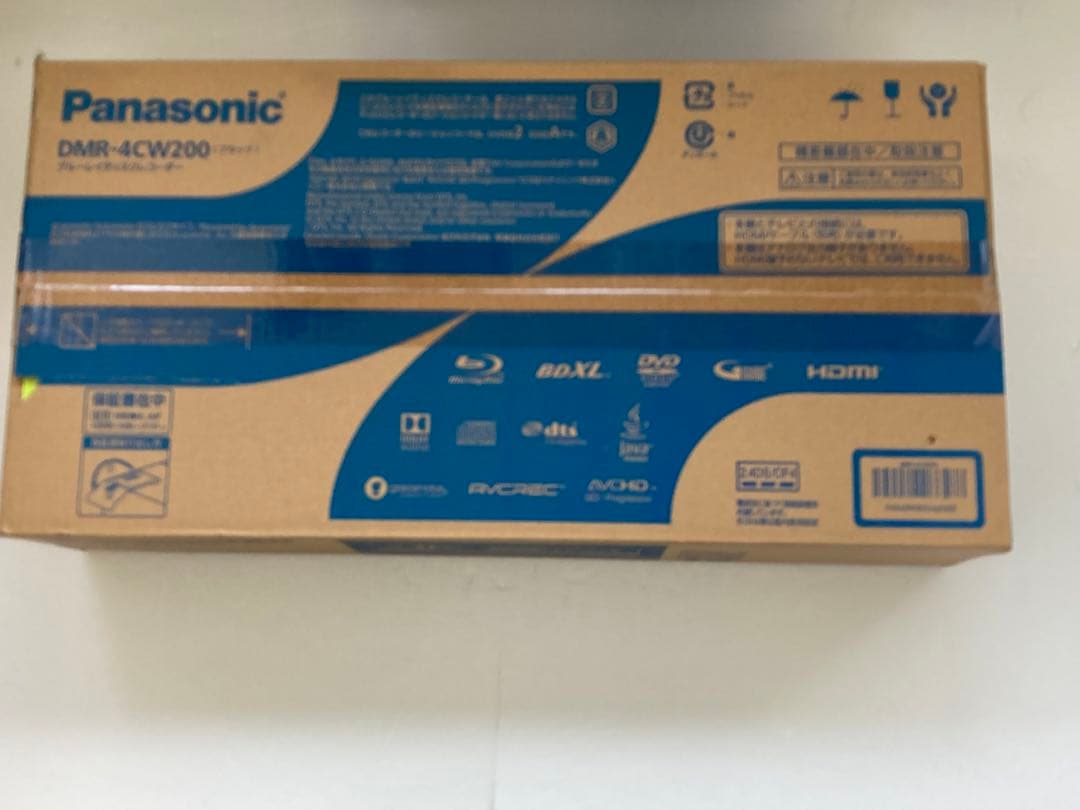 新品■Panasonic DMR-4CW200 BDレコーダー 2TB 4K