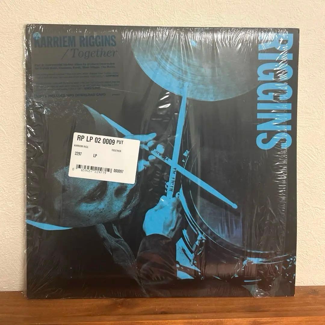 karriem riggins / alone & together レコード
