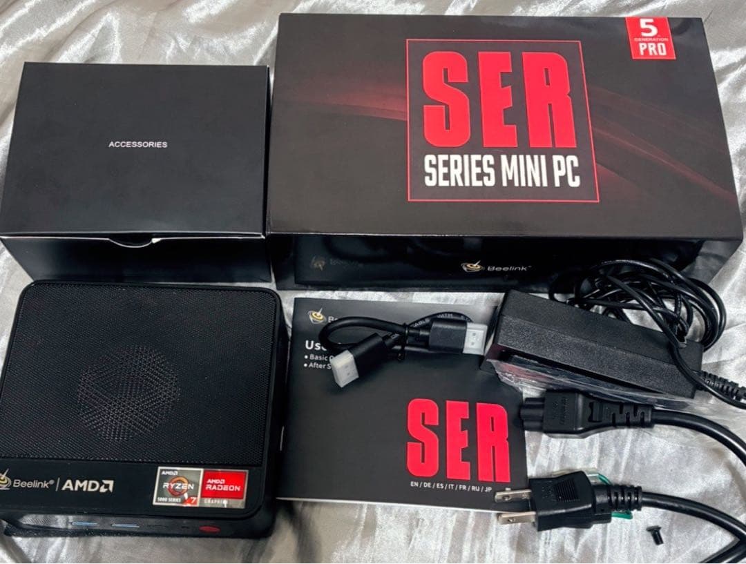 【最終値下げ】Beelink SER5 MAX ミニPC Ryzen7