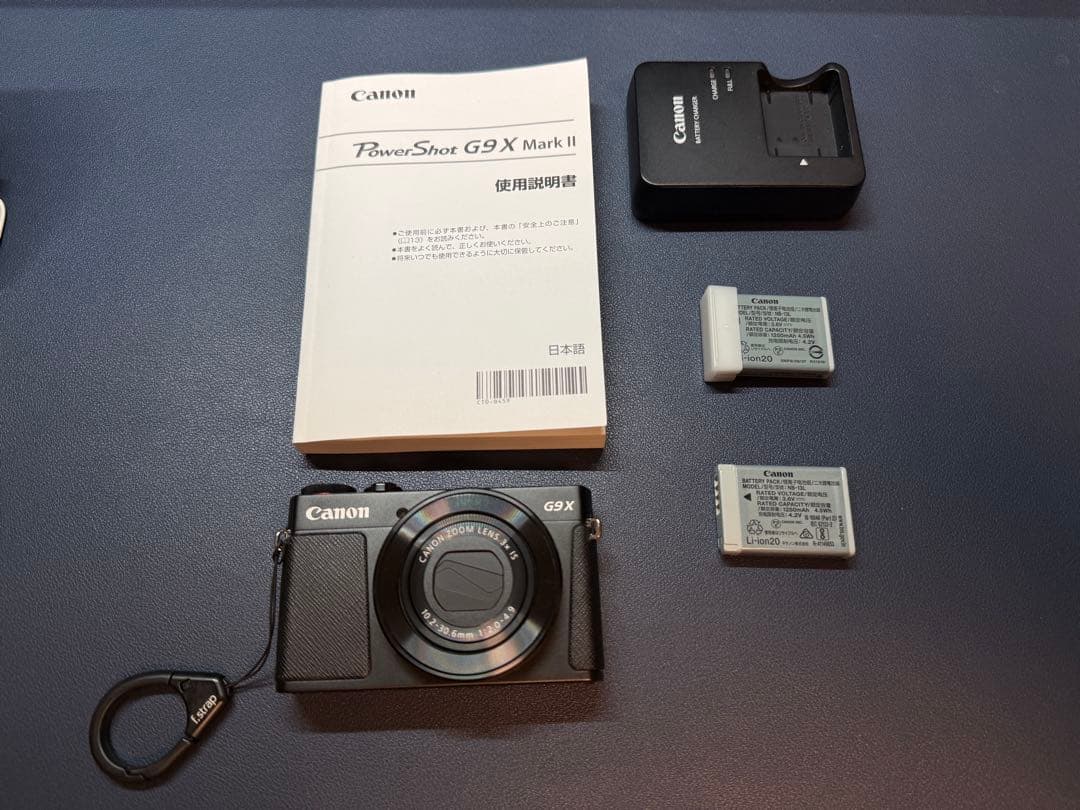 Canon PowerShot G9X Mark II ブラック