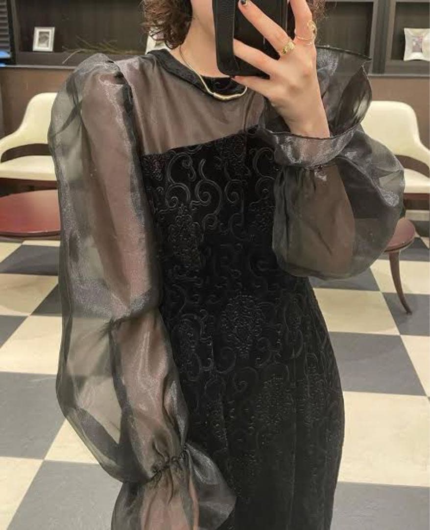 AMAIL ブラックドレス