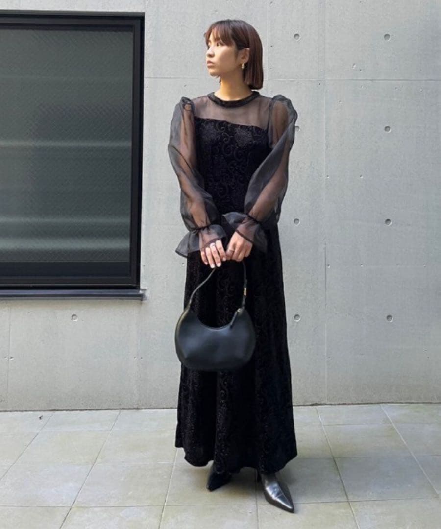 AMAIL ブラックドレス