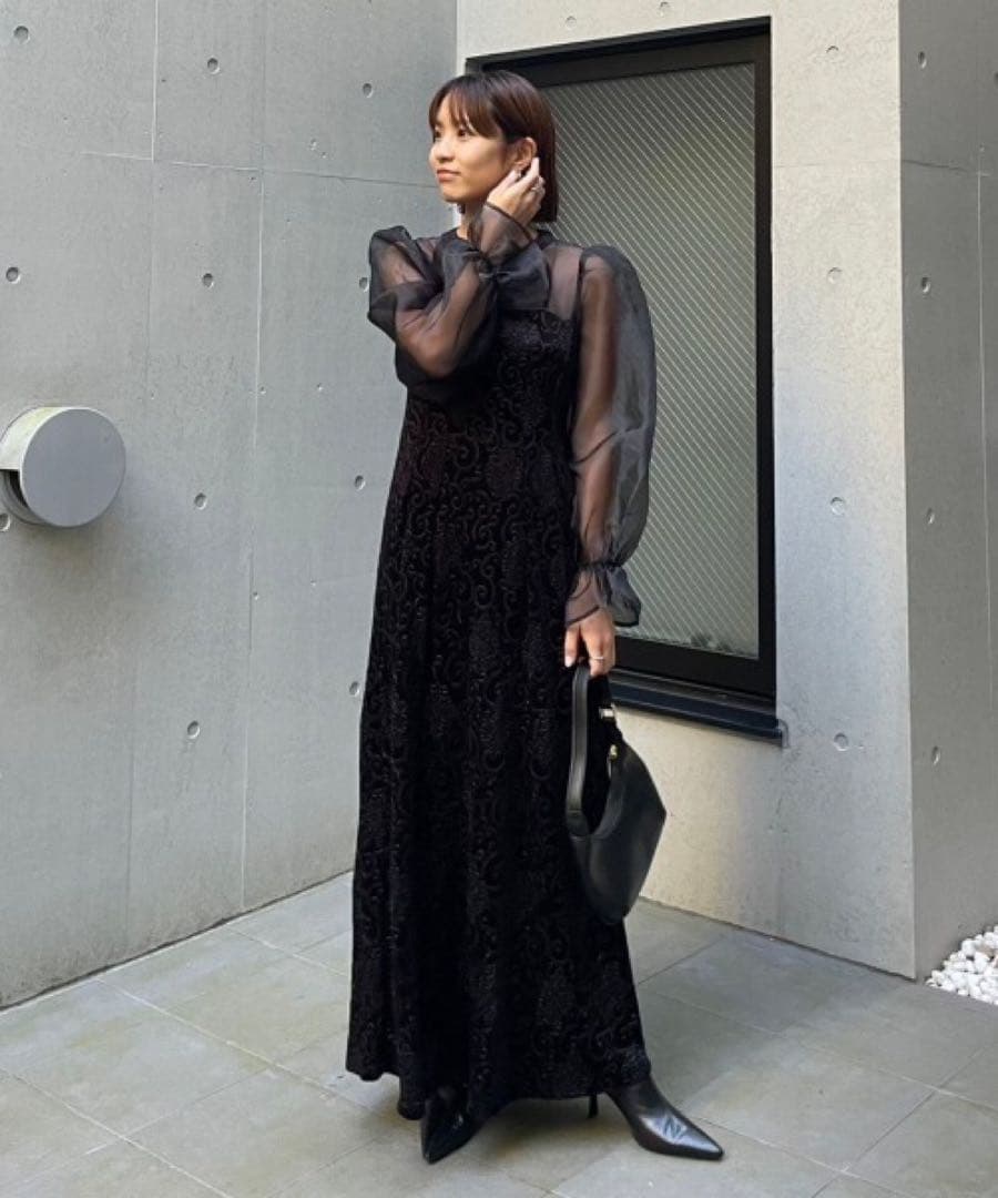 AMAIL ブラックドレス