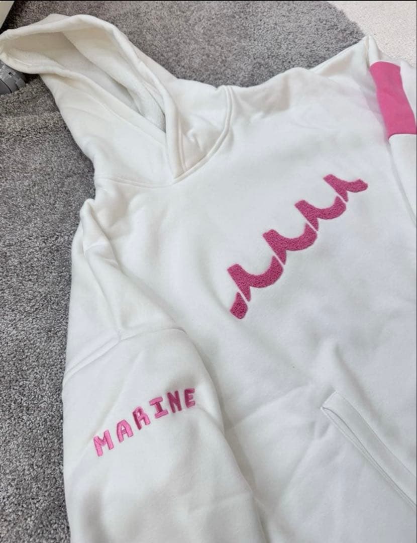 muta MARINEユニセックスパーカー