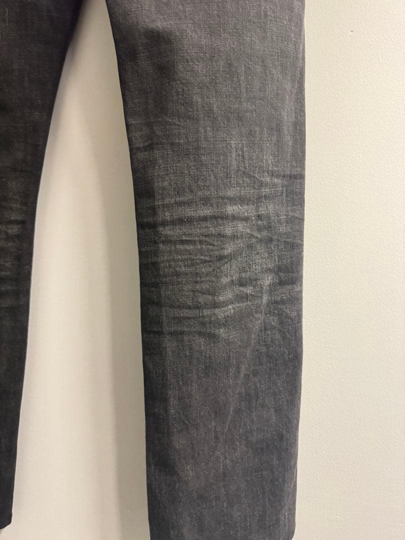 名作 dior homme 05ss 爪痕 デニム エディ期 32 黒 BECK