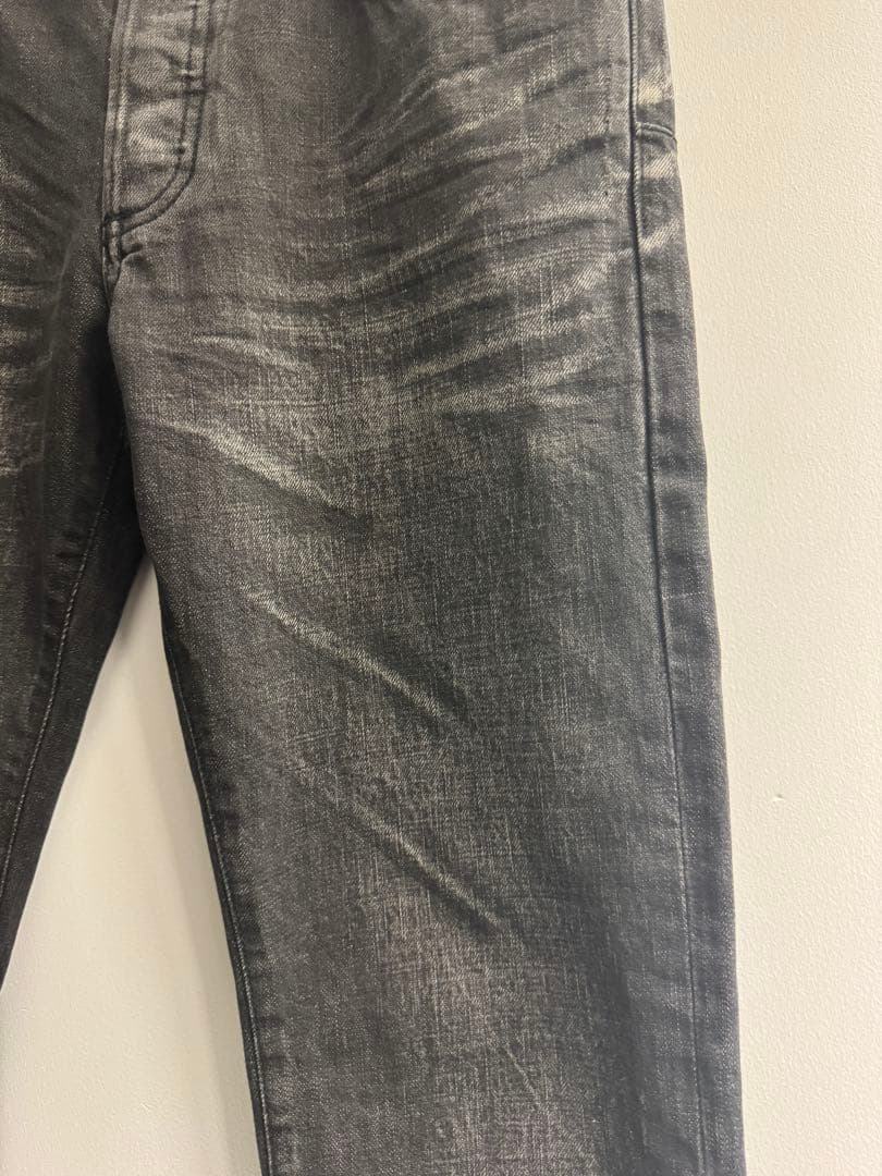 名作 dior homme 05ss 爪痕 デニム エディ期 32 黒 BECK