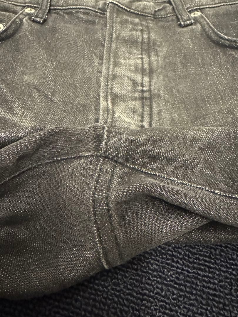 名作 dior homme 05ss 爪痕 デニム エディ期 32 黒 BECK