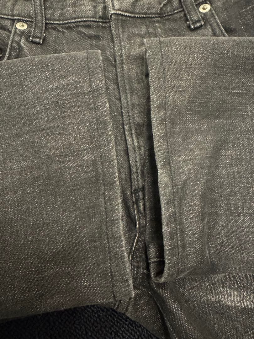 名作 dior homme 05ss 爪痕 デニム エディ期 32 黒 BECK