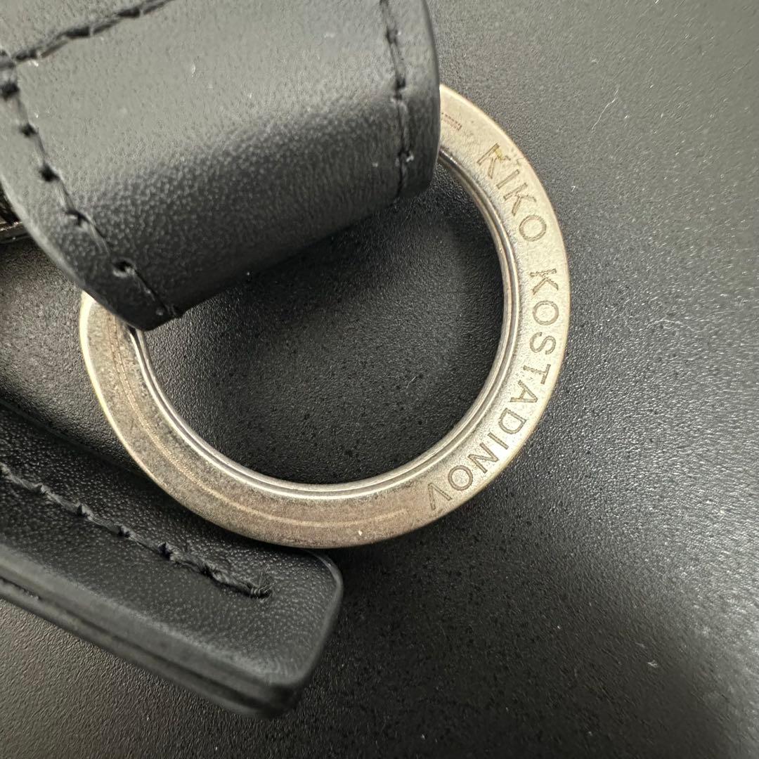 KIKO KOSTADINOV ブラック レザー キーケース