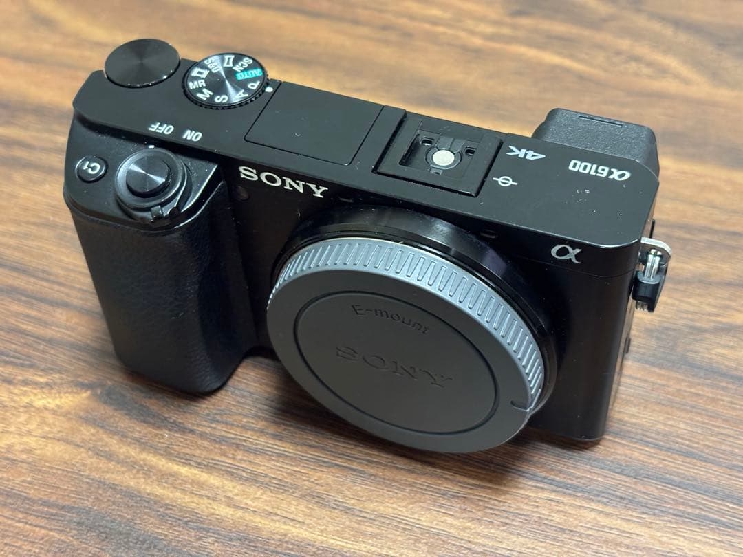 ソニー ミラーレス一眼カメラ α6100 +純正充電器・バッテリー