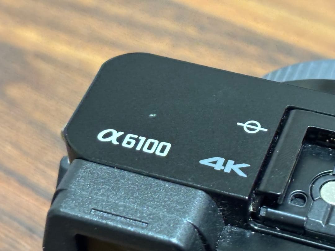 ソニー ミラーレス一眼カメラ α6100 +純正充電器・バッテリー