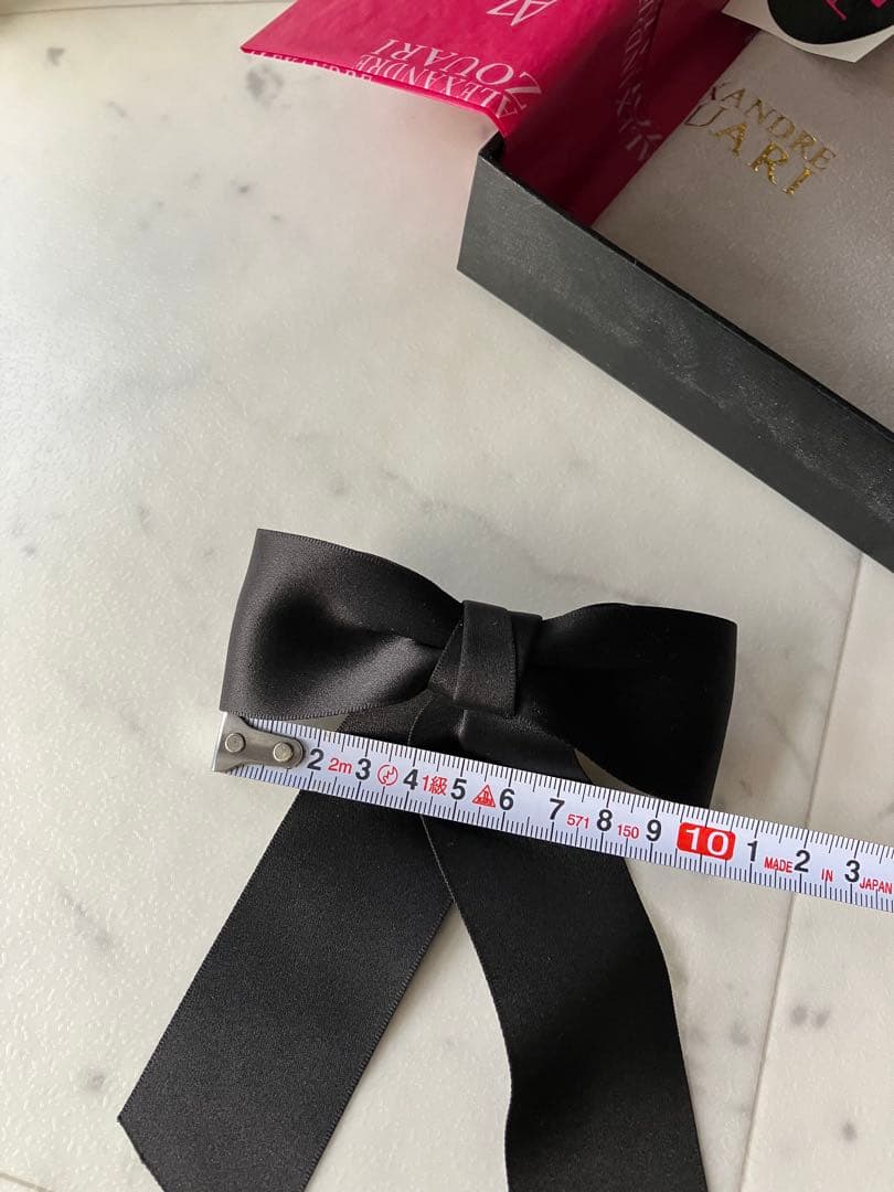 御専用　新品　ALEXANDRE ZOUARI アレクサンドル ズアリ リボン