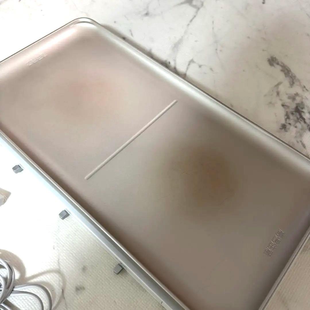 【美品】Panasonic KZ-CX1-W IHデイリーホットプレート　廃盤