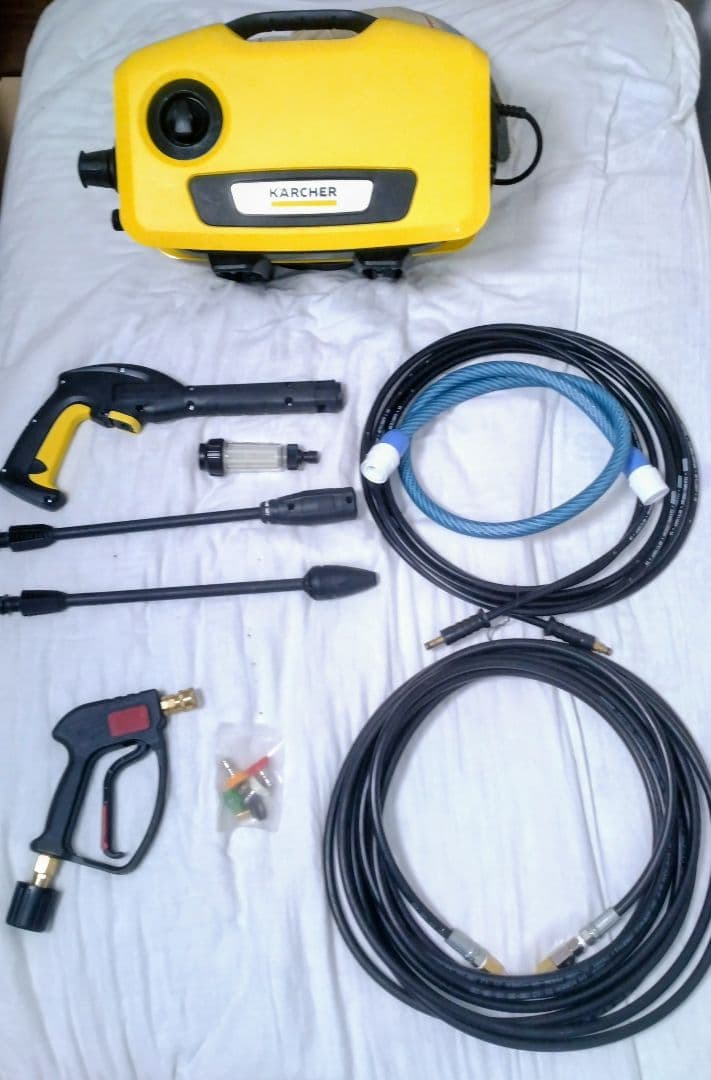 KARCHER K2 サイレント 高圧洗浄機本体＆洗車セット