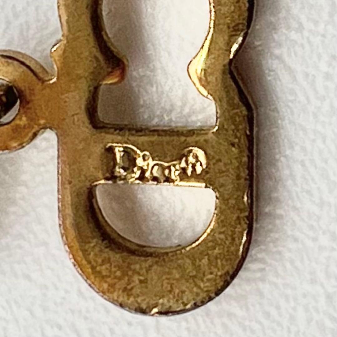 Christian Dior クリスチャンディオール ロゴ ゴールド ネックレス