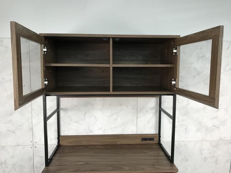 【新品】 ☆豪華キッチンボード☆WNT　大型レンジ台　収納庫