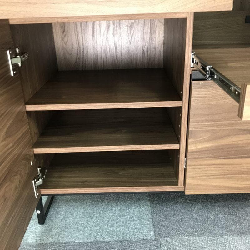 【新品】 ☆豪華キッチンボード☆WNT　大型レンジ台　収納庫