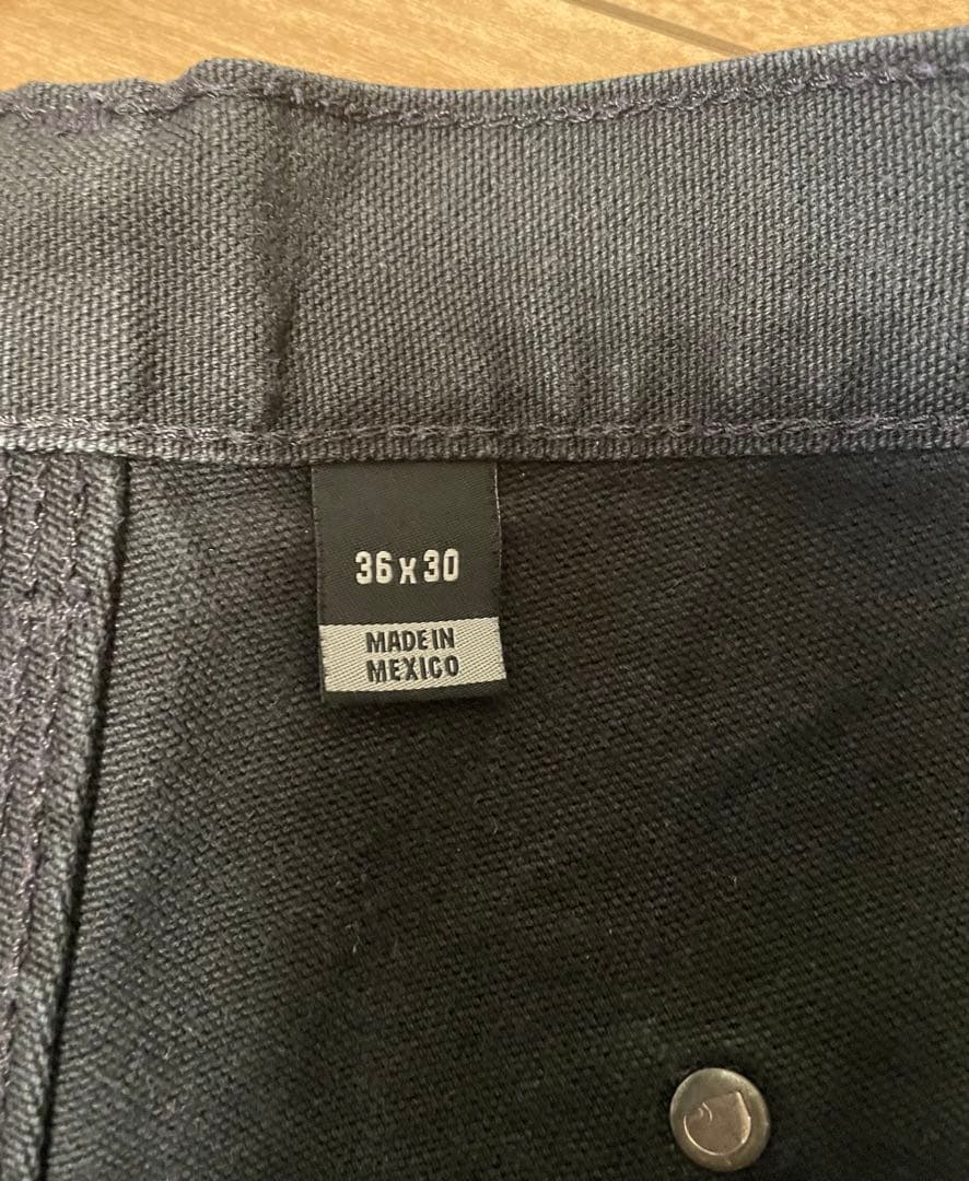 た*☆様 Carhartt カーハート ダック ダブルニー パンツ 黒36x30