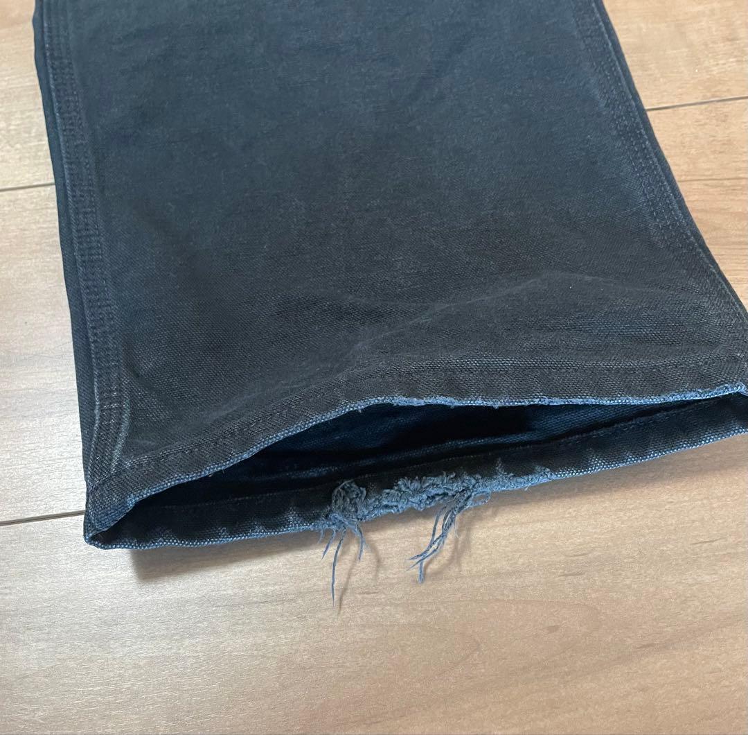 た*☆様 Carhartt カーハート ダック ダブルニー パンツ 黒36x30