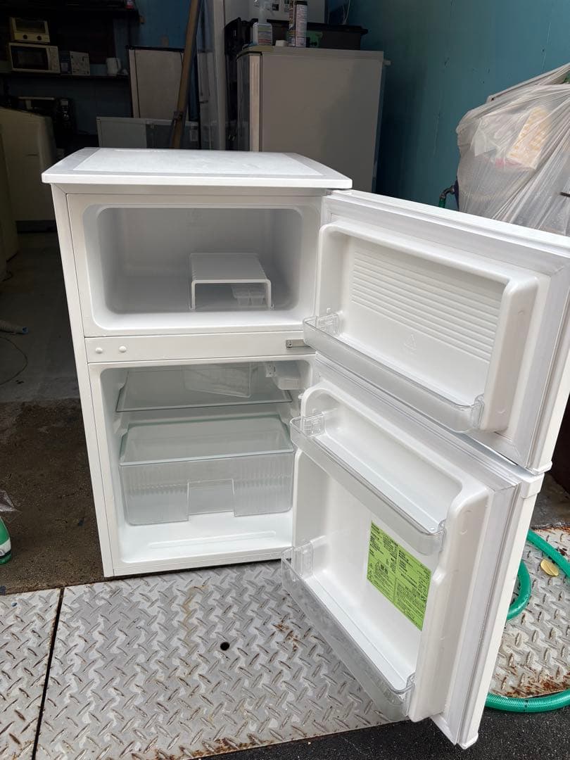 IRIS OHYAMA 冷蔵庫 ホワイト 2023年上段冷蔵・下段冷凍