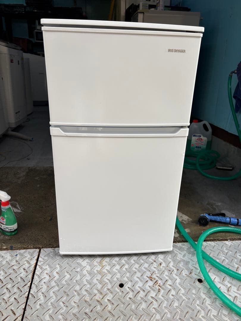 IRIS OHYAMA 冷蔵庫 ホワイト 2023年上段冷蔵・下段冷凍