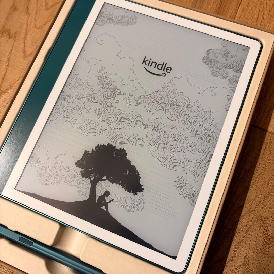 Kindle Scribe 64GB プレミアムペン付き メタリックジェイド