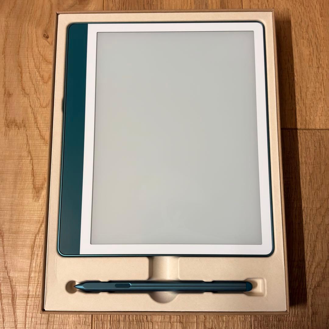 Kindle Scribe 64GB プレミアムペン付き メタリックジェイド