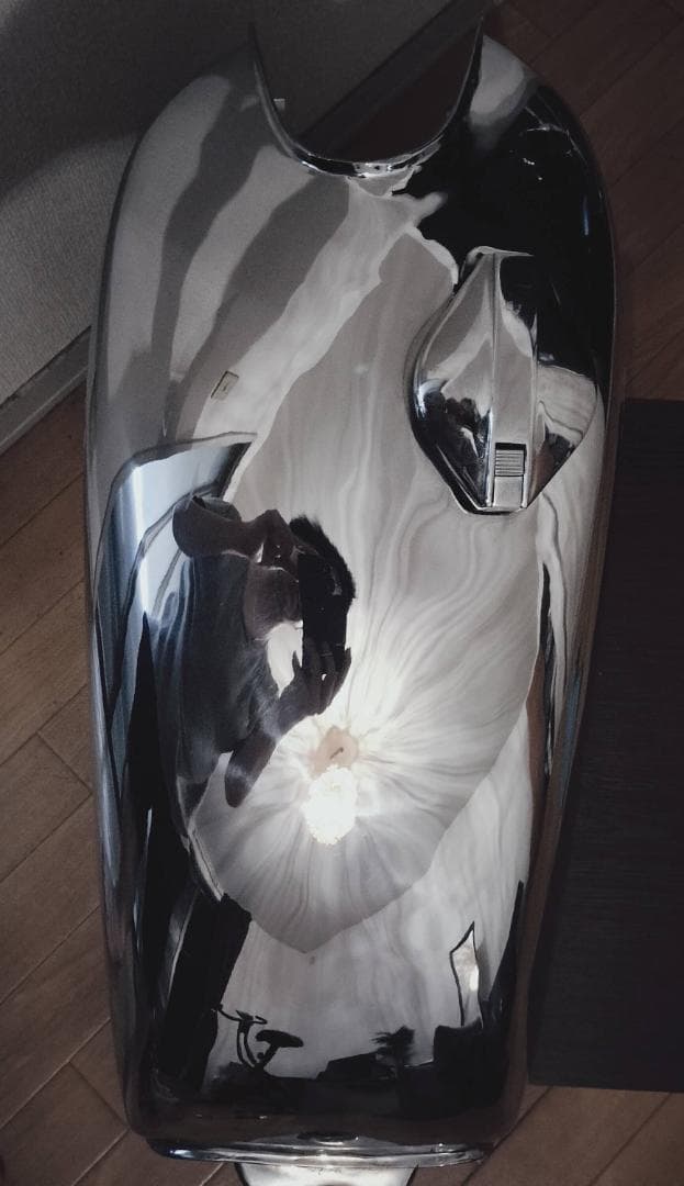 YAMAHA SR400/500用 メッキ ナロータンク