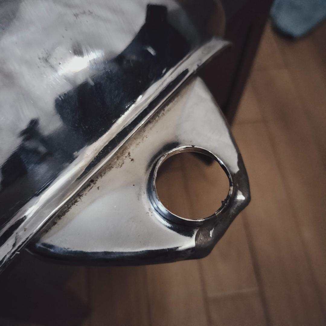 YAMAHA SR400/500用 メッキ ナロータンク