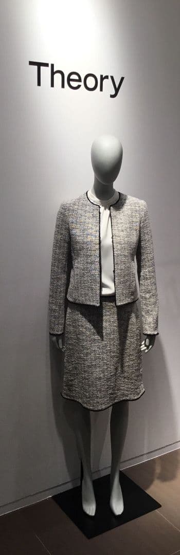 2020AW セオリー ツイードスーツ 入学式 卒業式