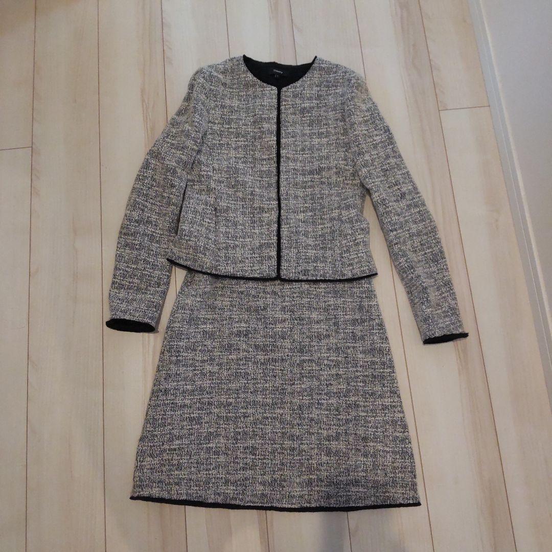 2020AW セオリー ツイードスーツ 入学式 卒業式
