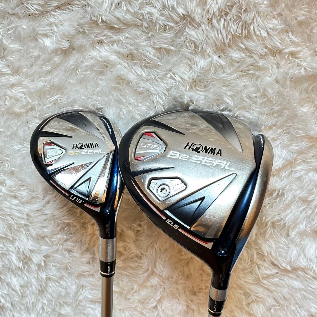 HONMA✨BeZEAL535✨ドライバー、U19✨FLEX:SR✨打ちやすい