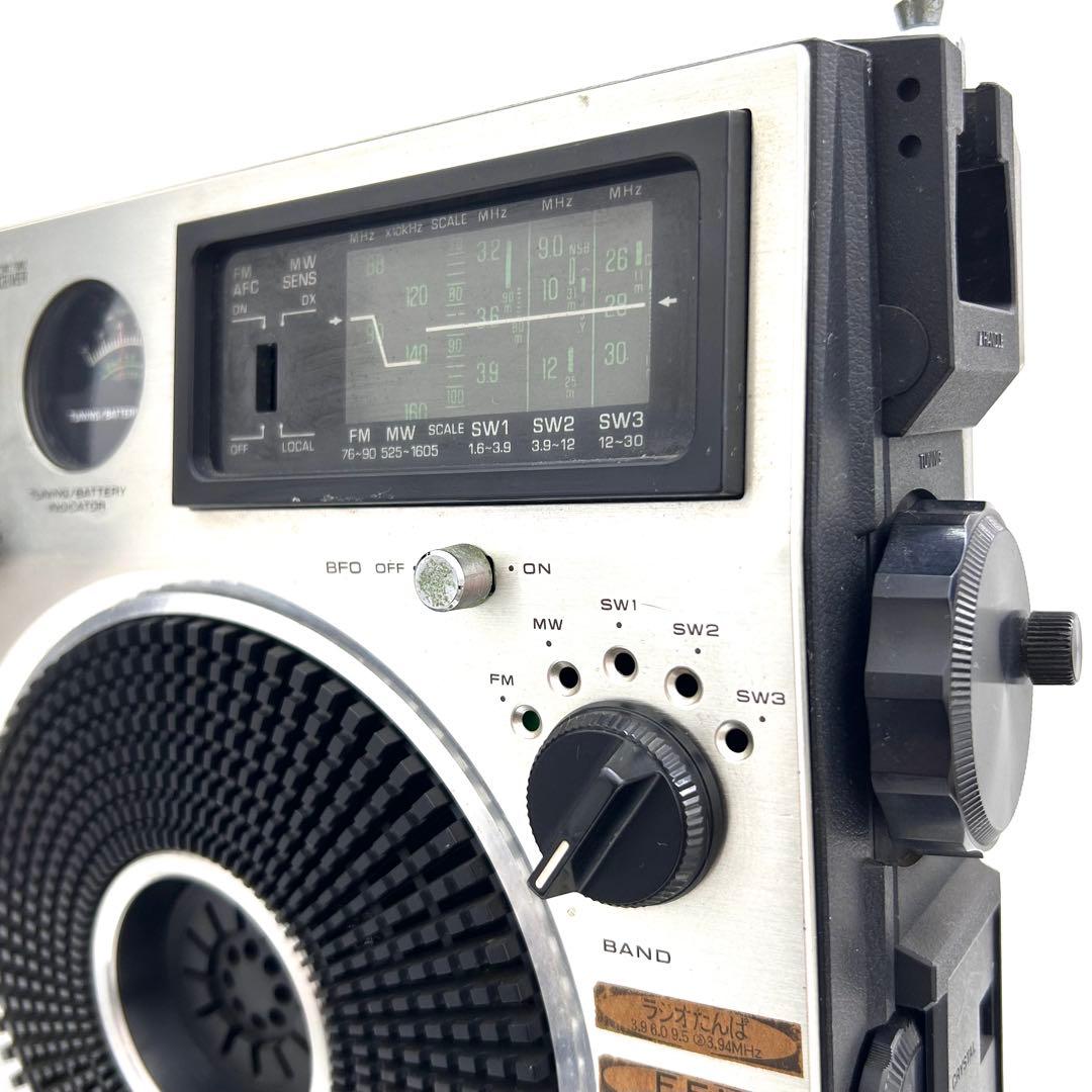 【感動稼動品】松下電器 ラジオ 昭和レトロ 音質良好 アンティーク 動作確認OK