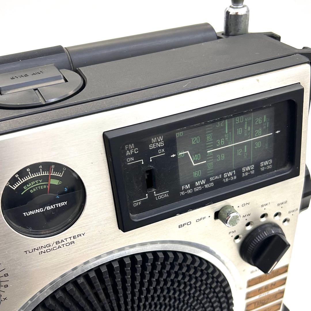 【感動稼動品】松下電器 ラジオ 昭和レトロ 音質良好 アンティーク 動作確認OK