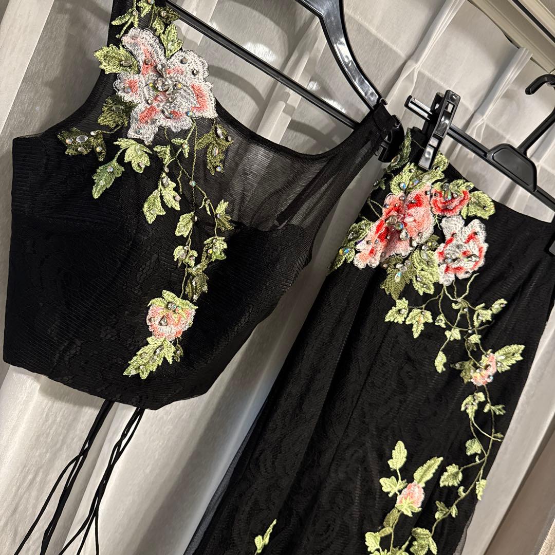 JEAN MACLEAN/ロングドレス/刺繍/ナイトドレス