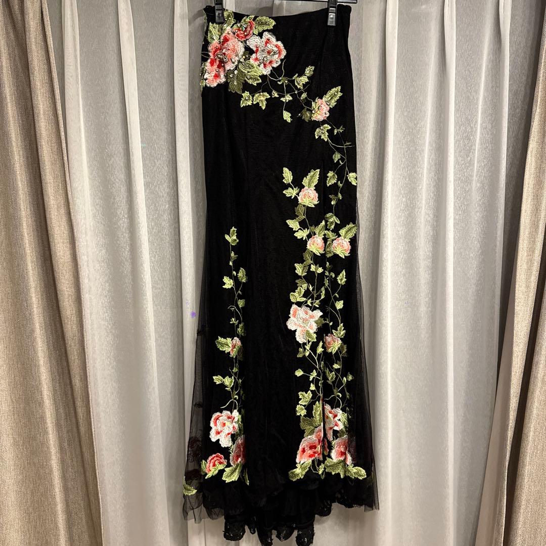 JEAN MACLEAN/ロングドレス/刺繍/ナイトドレス