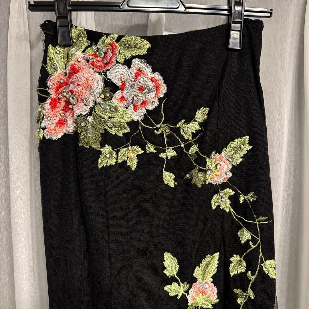 JEAN MACLEAN/ロングドレス/刺繍/ナイトドレス