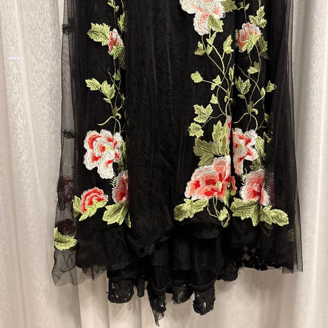 JEAN MACLEAN/ロングドレス/刺繍/ナイトドレス