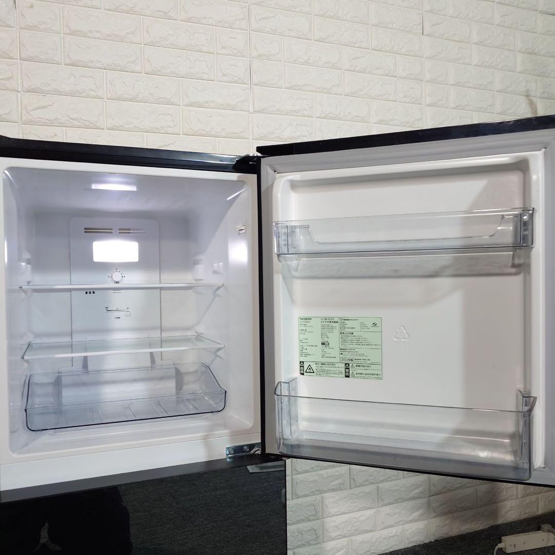 TWINBIRD 冷蔵庫 HR-GJ12 121L 2022年製 家電 K068