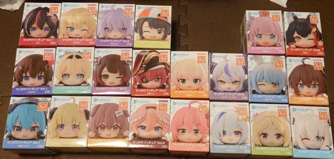 ホロライブ ひっかけフィギュア vol.1〜vol.8まで 計22種類セット