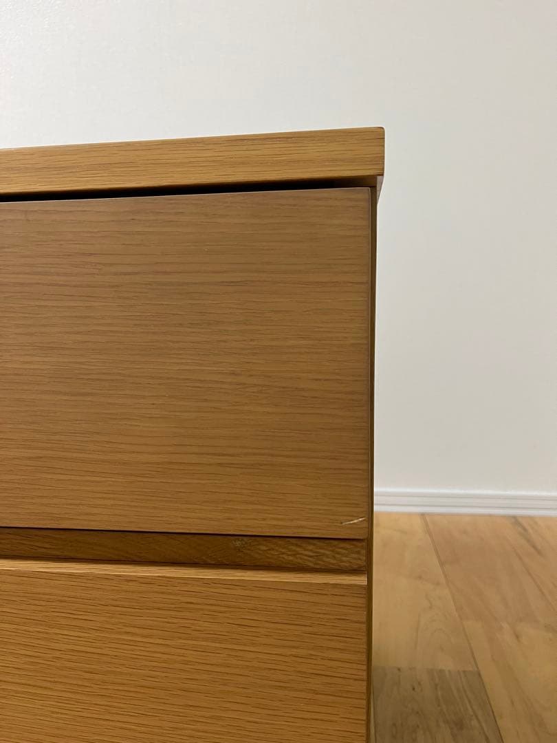 【無印良品】テレビボード オーク材ＡＶラック　幅150㎝