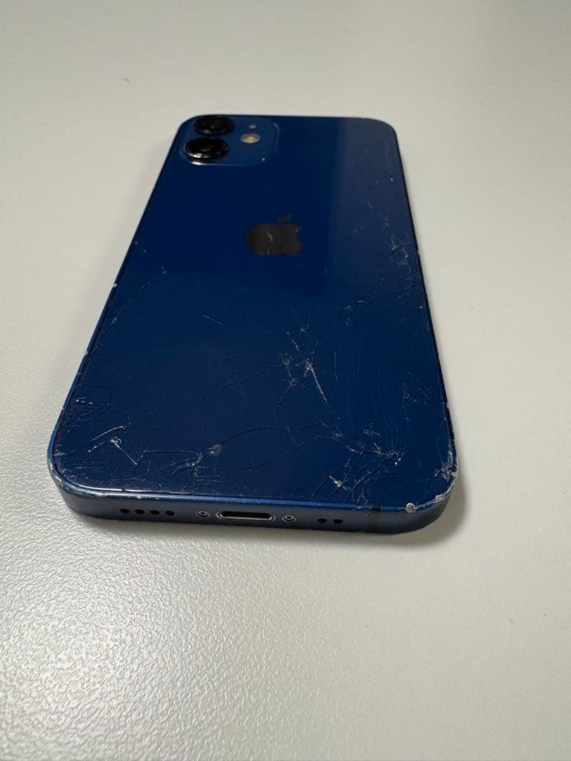 【えみ】iPhone12 mini 64GB ブルー