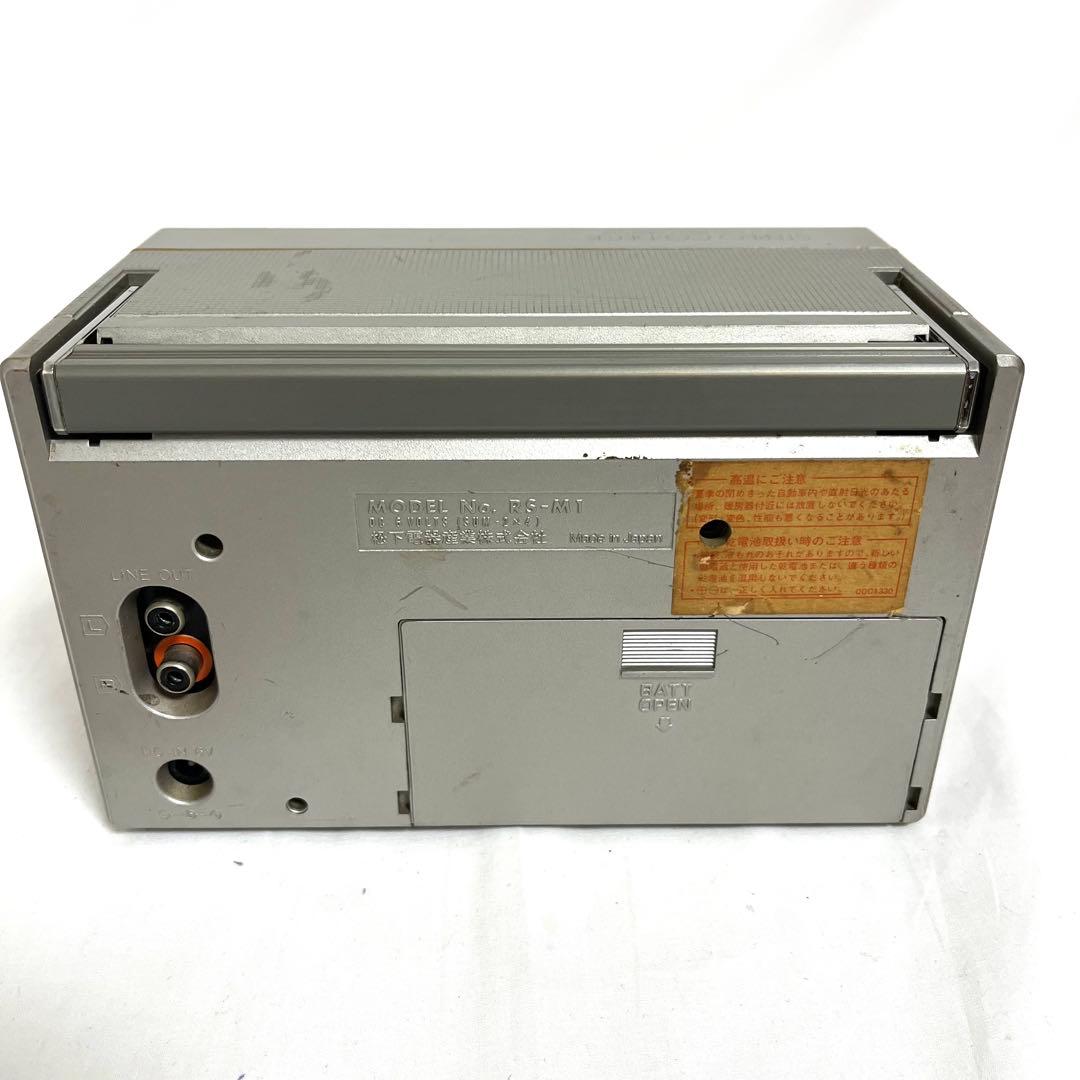 【希少】Technics RS-M1 テクニクス 松下電器 カセットデッキ