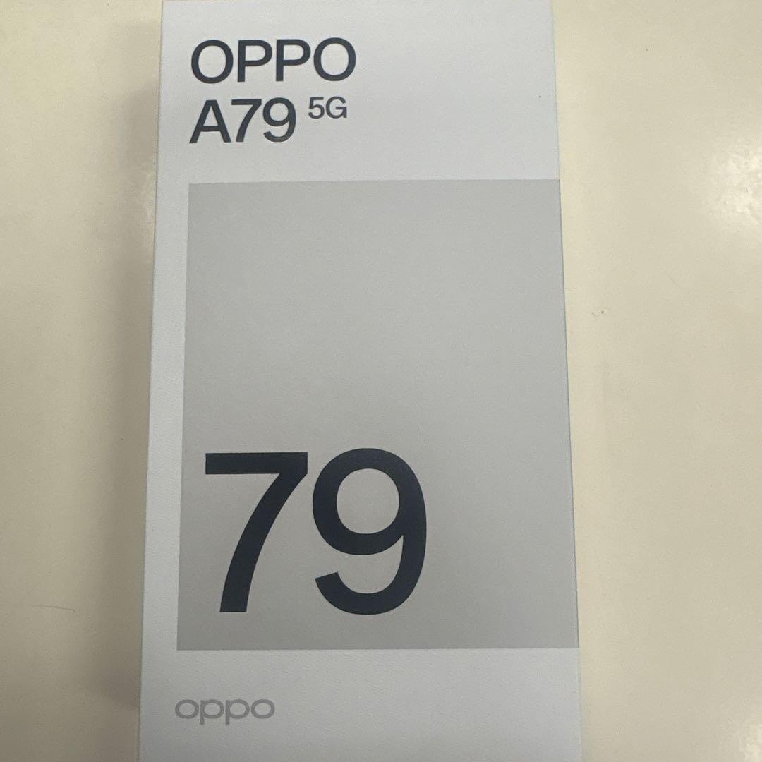 【新品・未使用】OPPO A79 5G ミステリーブラック