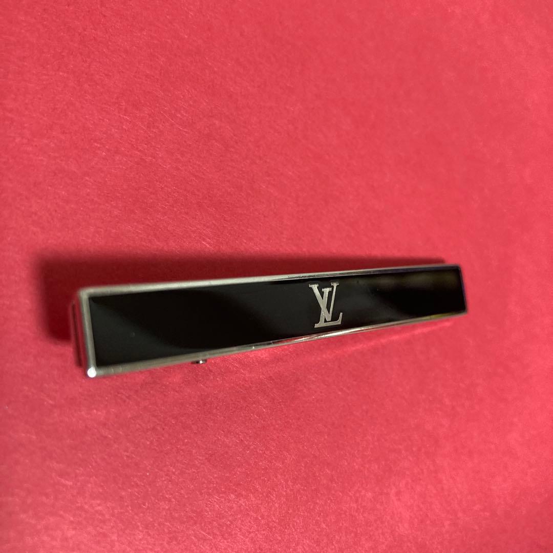 Louis Vuitton ネクタイピン ブラック　LVアワード M00913
