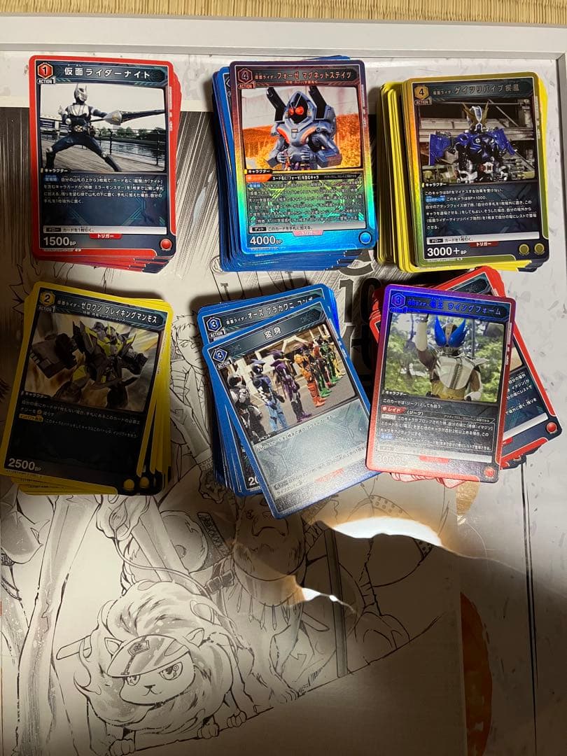 りんぜ様。UNION ARENA 仮面ライダーまとめ