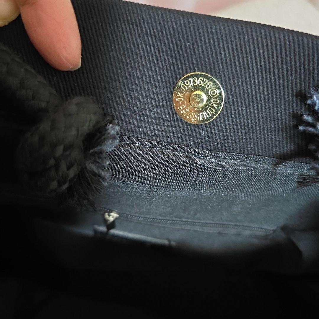 CHANEL キャンバス トートバッグ 黒【非売品】