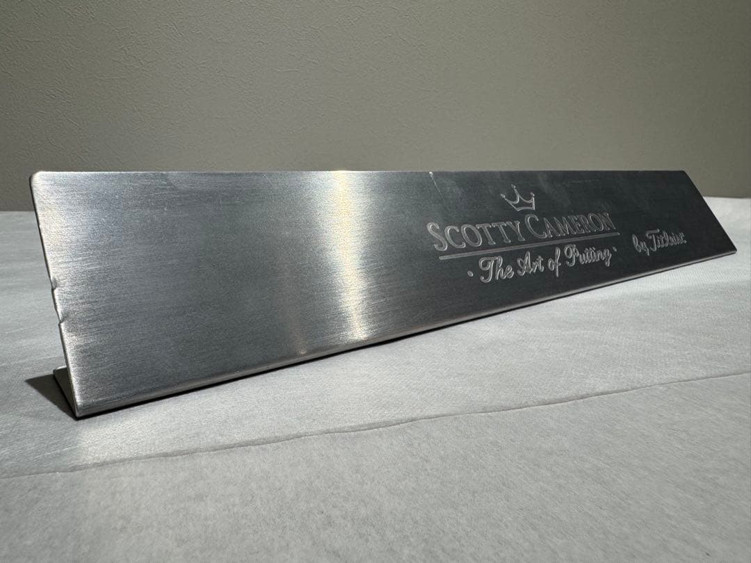 スコッティキャメロン　ディスプレイのプレート　非売品